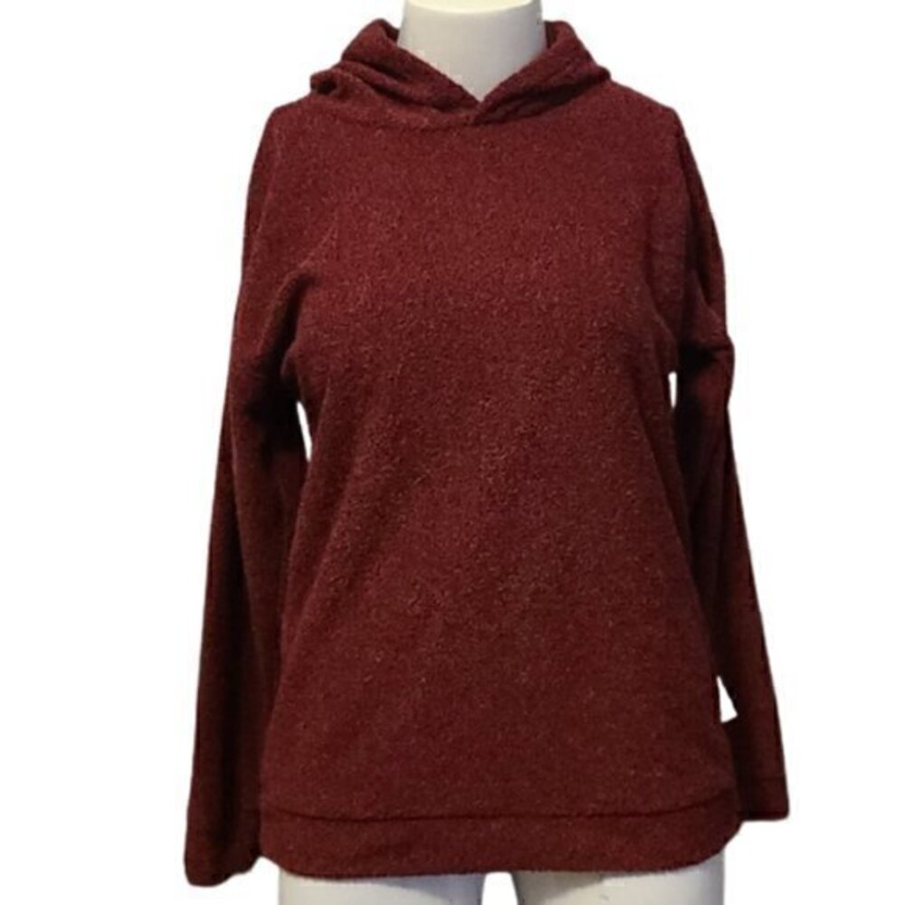 [Woolly Threads] Maroon Hoodie - Size M